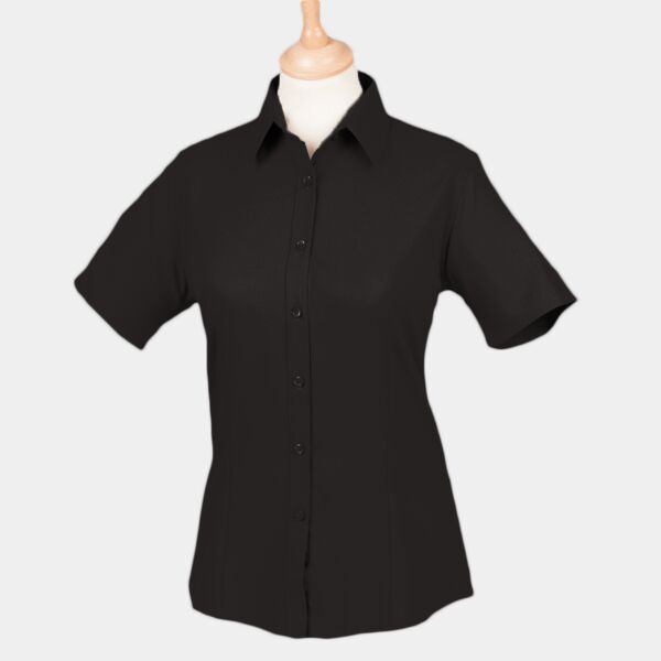 Henbury Ladies S/S Wicking Shirt Thumbnail