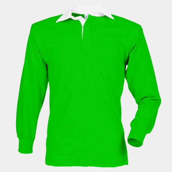 Front Row L/S Classic Rugby Shirt Thumbnail
