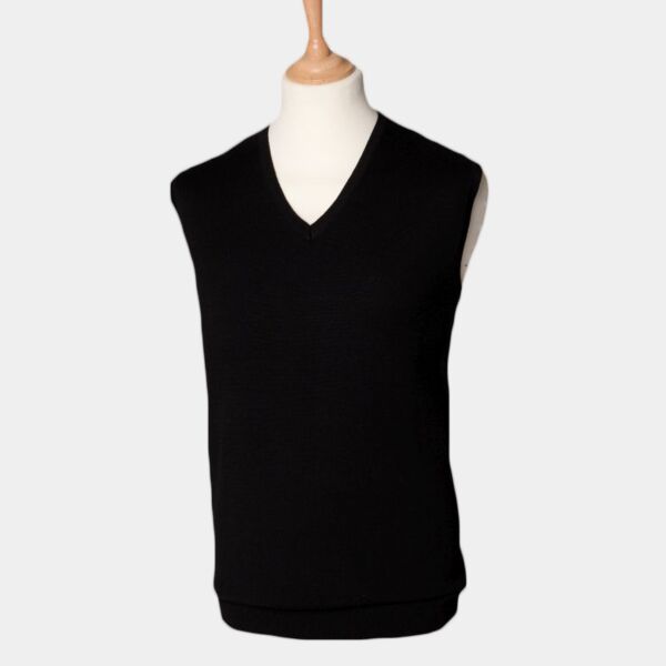 Henbury Sleeveless V Nk Sweater Thumbnail