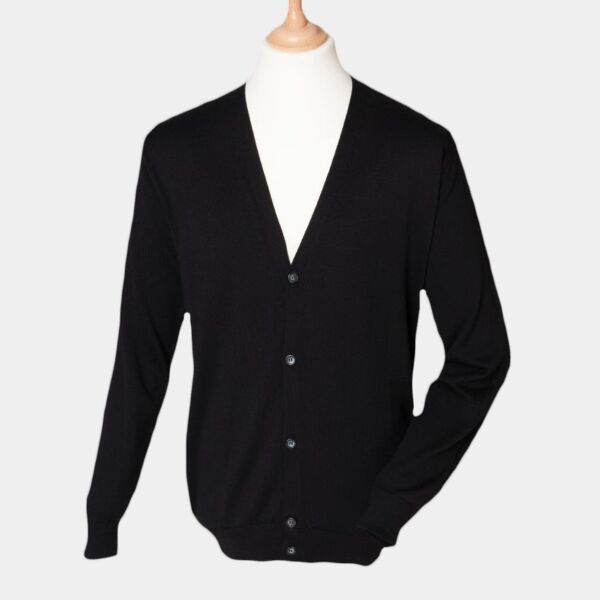 Henbury V Nk Button Cardigan Thumbnail